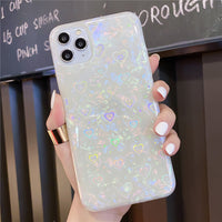 HKM-100947 Colorful Love Pattern TPU Mobile Phone Case - Waterproof, Fallproof, and Stylish Design