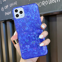 HKM-100947 Colorful Love Pattern TPU Mobile Phone Case - Waterproof, Fallproof, and Stylish Design