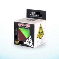HKM-101139 Pyramid Magic Cube Puzzle for Kids - Triangle Speed Cube for Intelligence Development