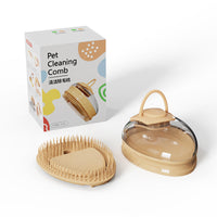 HKM-101331 Pet-Friendly Silicone Massage and Cleaning Comb for Dog Grooming