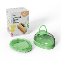 HKM-101331 Pet-Friendly Silicone Massage and Cleaning Comb for Dog Grooming