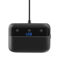 HKM-101587 Car Cigarette Lighter Fast Charger with TYPE-C Output, 12V-24V, 4.8A Current, Black