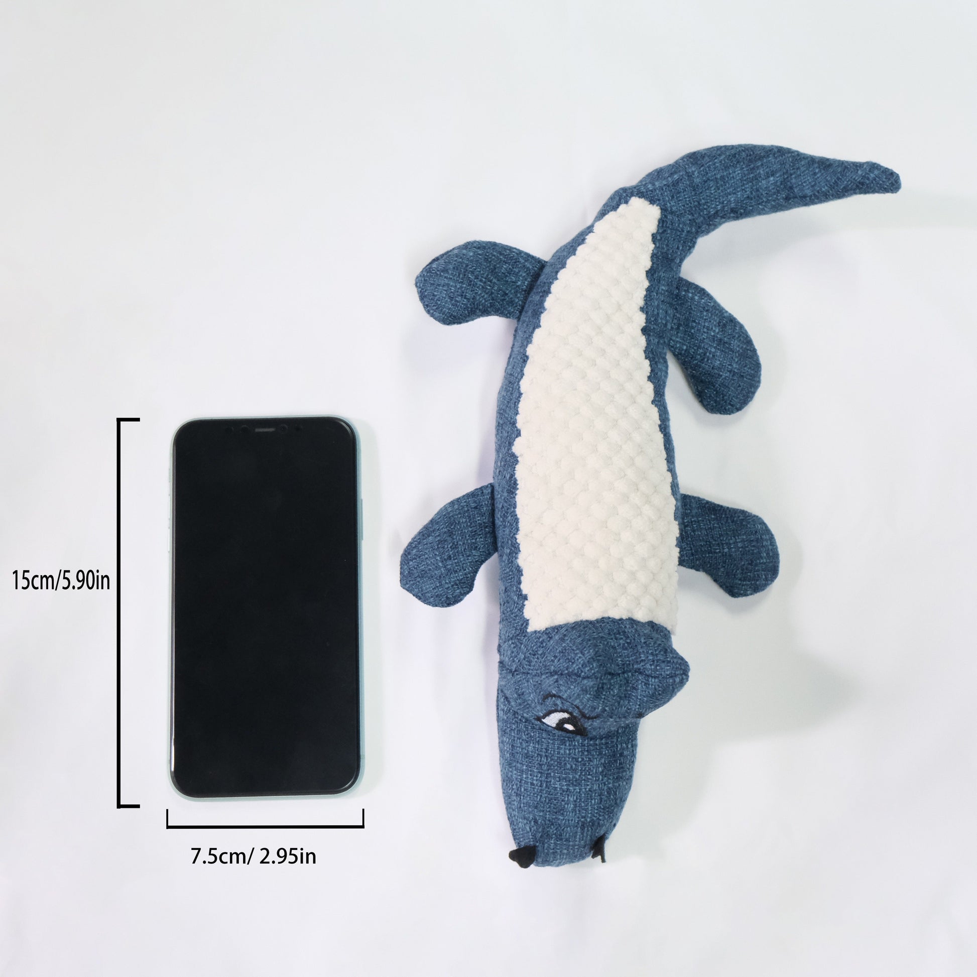 HKM-101587 Plush Corn Grid Toy for Cats and Dogs with Biting Sound for Teething and Boredom Relief