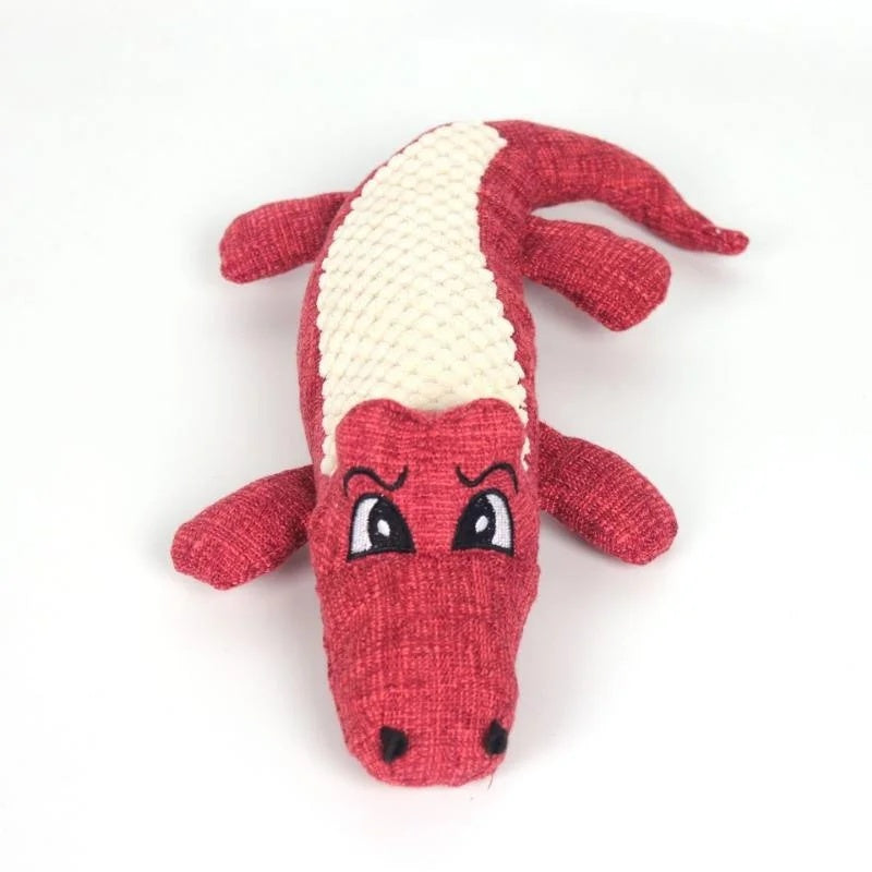 HKM-101587 Plush Corn Grid Toy for Cats and Dogs with Biting Sound for Teething and Boredom Relief