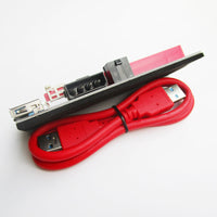 HKM-101907 PCI-E 1X to 16X Video Card Extension Cable with 60CM Length and Dual Power Supply Features