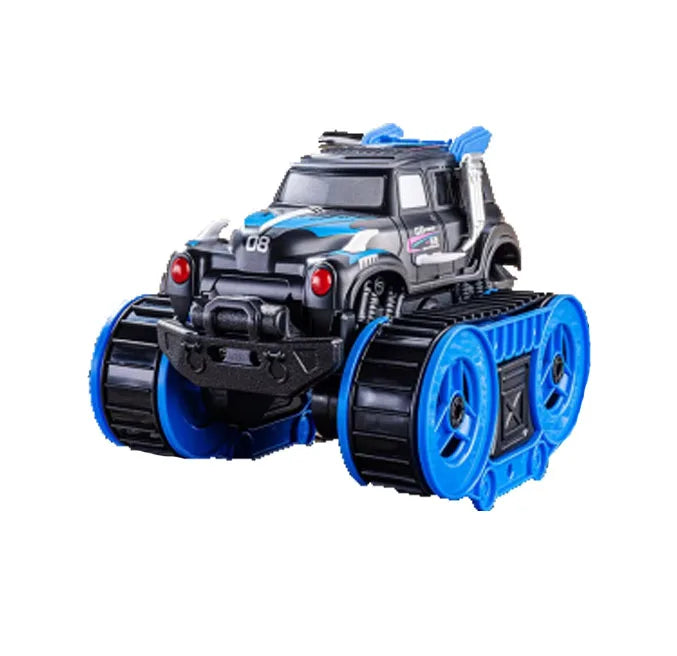 HKM-101971 Amphibious All Terrain Remote Control Stunt Car for Kids, 2.4G Off-Road Vehicle