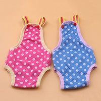 HKM-102163 Pet Polka Dot Strap Anti-Harassment Physiological Pants for Dogs - Cotton Casual Wear