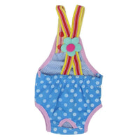 HKM-102163 Pet Polka Dot Strap Anti-Harassment Physiological Pants for Dogs - Cotton Casual Wear