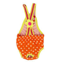 HKM-102163 Pet Polka Dot Strap Anti-Harassment Physiological Pants for Dogs - Cotton Casual Wear