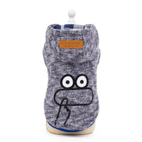 HKM-102419 Casual Cotton Dog Clothes in Yellow, Gray, and Green - Sizes S to XXL
