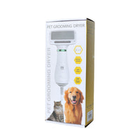 HKM-102483 All-in-One Pet Hair Dryer Comb with Adjustable Air Volume for Dogs and Cats