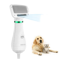 HKM-102483 All-in-One Pet Hair Dryer Comb with Adjustable Air Volume for Dogs and Cats