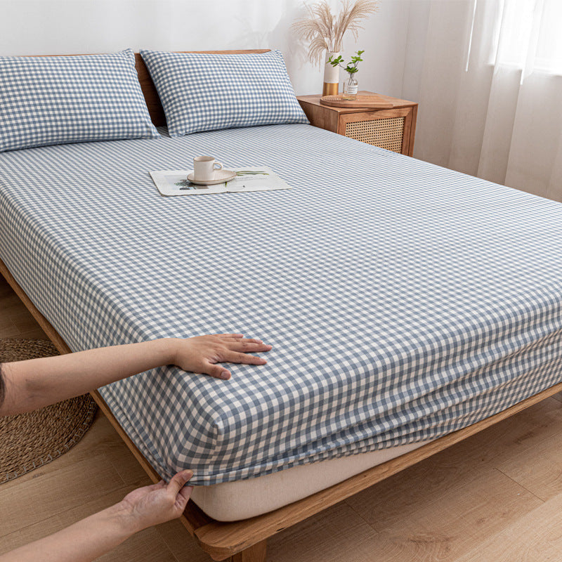 HKM-102547 All-Inclusive Dust-Proof Anti-Slip Mattress Cover in Various Colors and Sizes