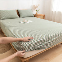 HKM-102547 All-Inclusive Dust-Proof Anti-Slip Mattress Cover in Various Colors and Sizes