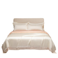 HKM-102547 Lenzing Tencel Quilt Sheets Set, Four-Piece Modern Bedding Collection, Multiple Sizes Available