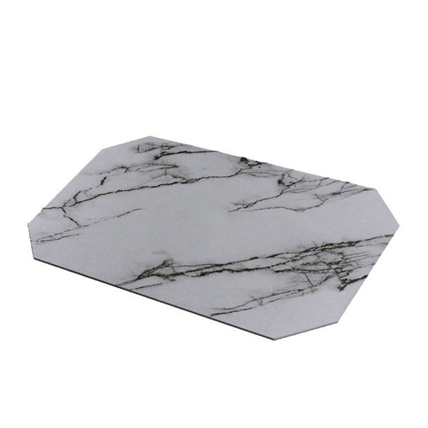 HKM-102611 Diatomite Absorbent Floor Mat in Vertical Pattern and Jazz Marble Designs, Various Sizes Available