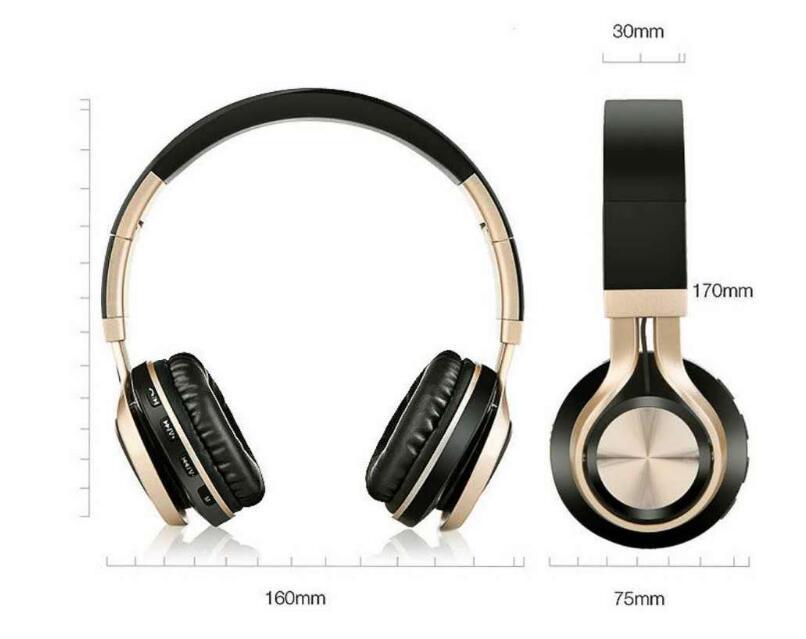 HKM-102611 Long Battery Life Wireless Bluetooth Headset with 3D HD Stereo Sound and Noise Reduction