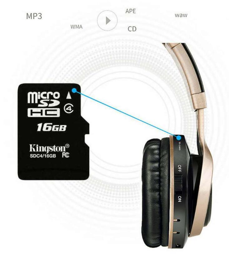 HKM-102611 Long Battery Life Wireless Bluetooth Headset with 3D HD Stereo Sound and Noise Reduction