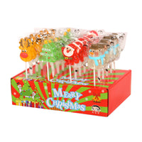 HKM-102675 Cute Christmas Candy Gift Box with Santa Claus Design - Perfect Holiday Treats