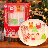 HKM-102675 Cute Christmas Candy Gift Box with Santa Claus Design - Perfect Holiday Treats