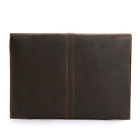 HKM-102803 Leather Retro iPad Cover for 11.6 to 15.4 Inch Models - Waterproof and Wear-Resistant
