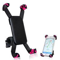 HKM-102931 Tough Nylon Bicycle Mobile Phone Holder for 3.5-7.0 Inch Devices