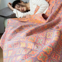HKM-103507 Pure Cotton Multi-Functional Three-Layer Yarn Summer Quilt and Pillowcase Set - Available in Multiple Sizes