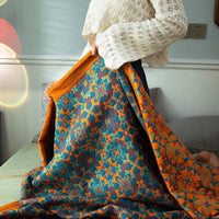 HKM-103507 Pure Cotton Multi-Functional Three-Layer Yarn Summer Quilt and Pillowcase Set - Available in Multiple Sizes