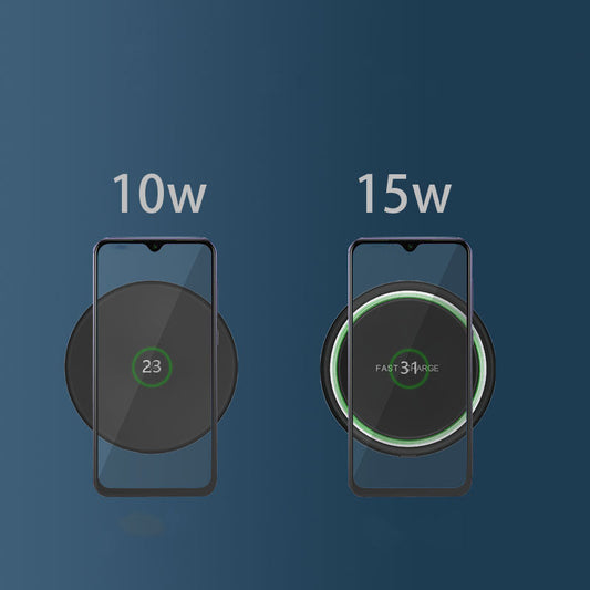 HKM-103763 Qi Wireless Charger with Fast Charging Capability and Multiple Voltage Inputs