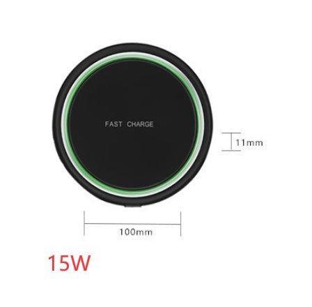 HKM-103763 Qi Wireless Charger with Fast Charging Capability and Multiple Voltage Inputs