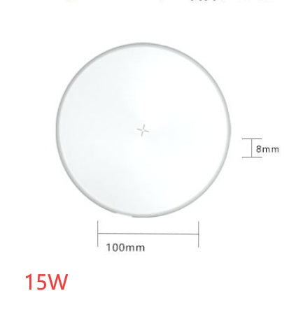 HKM-103763 Qi Wireless Charger with Fast Charging Capability and Multiple Voltage Inputs