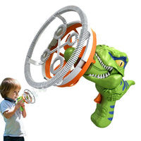 HKM-103955 Dinosaur Bubble Maker Toy - Big Bubble Blowing Machine for Outdoor Fun