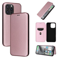 HKM-103955 Solid Color Leather Flip Case for iPhone - Compact and Lightweight Design