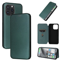 HKM-103955 Solid Color Leather Flip Case for iPhone - Compact and Lightweight Design