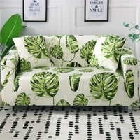 HKM-104083 Universal Stretch Sofa Cover - Classical Striped Design in Various Sizes for Single, Double, Three-Person, and Four-Person Sofas
