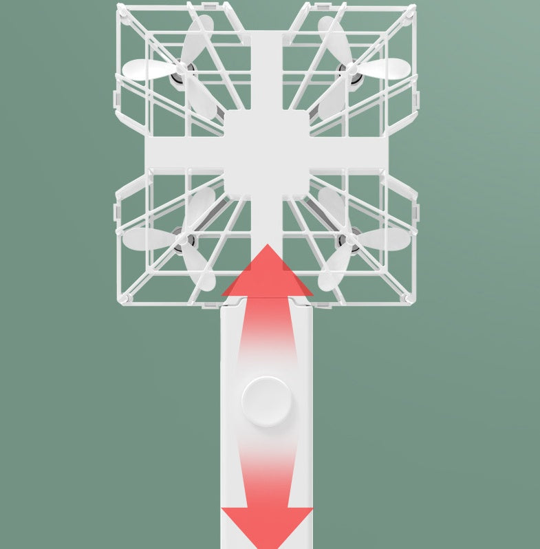 HKM-104211 HD Aerial Drone with WiFi Connectivity and Handheld Fan Charging Feature