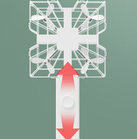 HKM-104211 HD Aerial Drone with WiFi Connectivity and Handheld Fan Charging Feature