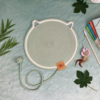 HKM-104403 Cat Mat Wear-resistant Non-dandruff Rattan Cat Nest