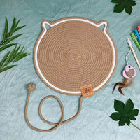 HKM-104403 Cat Mat Wear-resistant Non-dandruff Rattan Cat Nest