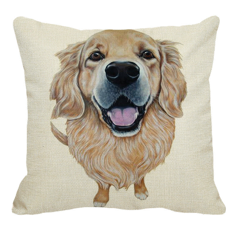 KTX-104531 Double-Sided 45x45cm Cushion Waist and Head Pillow with PP Cotton Filling