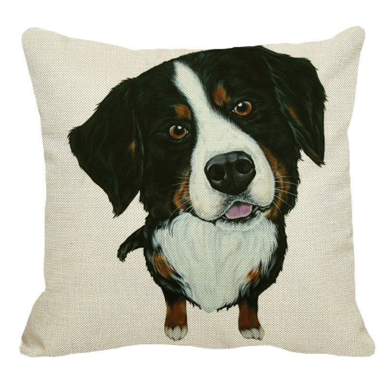 KTX-104531 Double-Sided 45x45cm Cushion Waist and Head Pillow with PP Cotton Filling