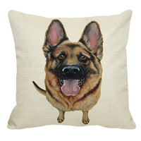 HKM-104531 Double-Sided 45x45cm Cushion Waist and Head Pillow with PP Cotton Filling