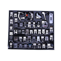 HKM-104531 Sewing Machine Presser Feet Set - 48 Assorted Pieces for Household Machines