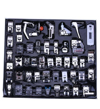 HKM-104531 Sewing Machine Presser Feet Set - 48 Assorted Pieces for Household Machines