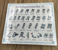 HKM-104531 Sewing Machine Presser Feet Set - 48 Assorted Pieces for Household Machines