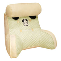 HKM-104659 Big Eye Dog Ice Silk Velvet Triangle Pillow - Cartoon Design, 50x45x30cm and 60x55x30cm