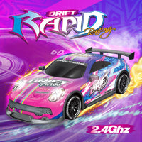 HKM-104851 High-Speed 1/16 Scale 2.4G 4WD Drift Remote Control Car for Kids and Adults
