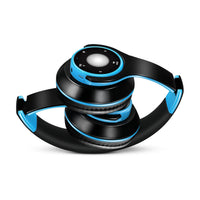 HKM-104915 Wireless Bluetooth Headset with MP3 Function and 3.5mm Audio Jack, Foldable Design, 10-Hour Playtime