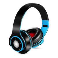 HKM-104915 Wireless Bluetooth Headset with MP3 Function and 3.5mm Audio Jack, Foldable Design, 10-Hour Playtime