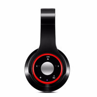 HKM-104915 Wireless Bluetooth Headset with MP3 Function and 3.5mm Audio Jack, Foldable Design, 10-Hour Playtime